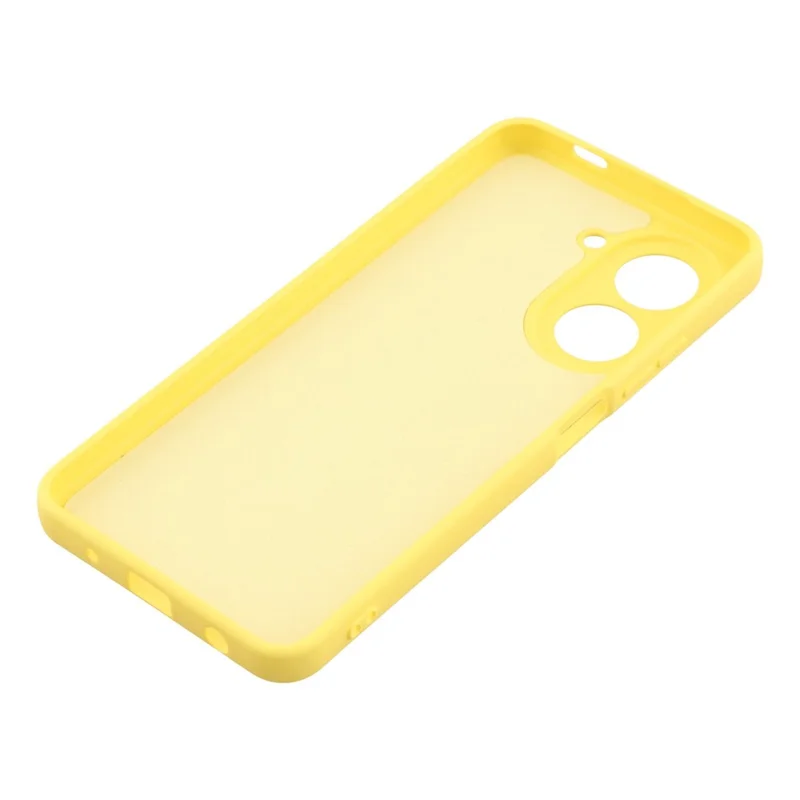 For Xiaomi Redmi A5 NFC (EU) (173.45mm) Case Arc Edge 2.0mm TPU Protective Phone Cover - Yellow-Cellmalls