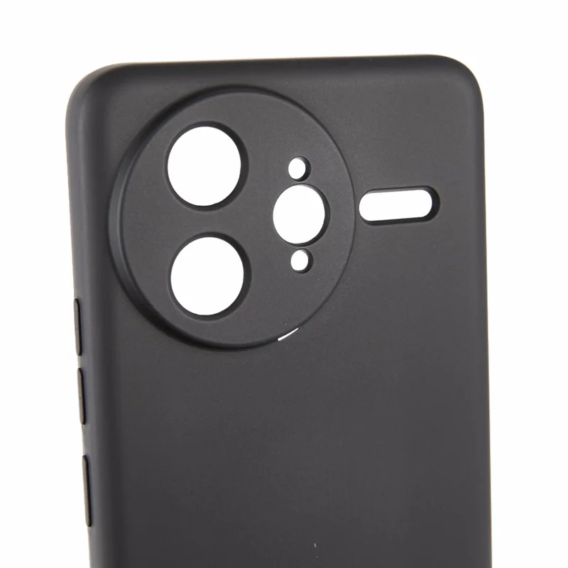 For Xiaomi Redmi K80 Pro 5G / Poco F7 Ultra 5G Case Arc Edge 2.0mm TPU Protective Phone Cover - Black-Cellmalls