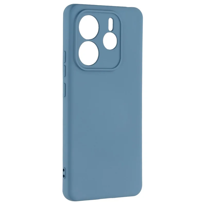 For Xiaomi Redmi Note 14 5G Case Arc Edge 2.0mm TPU Protective Phone Cover - Blue-Cellmalls