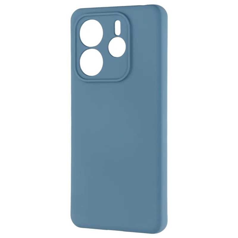 For Xiaomi Redmi Note 14 5G Case Arc Edge 2.0mm TPU Protective Phone Cover - Blue-Cellmalls