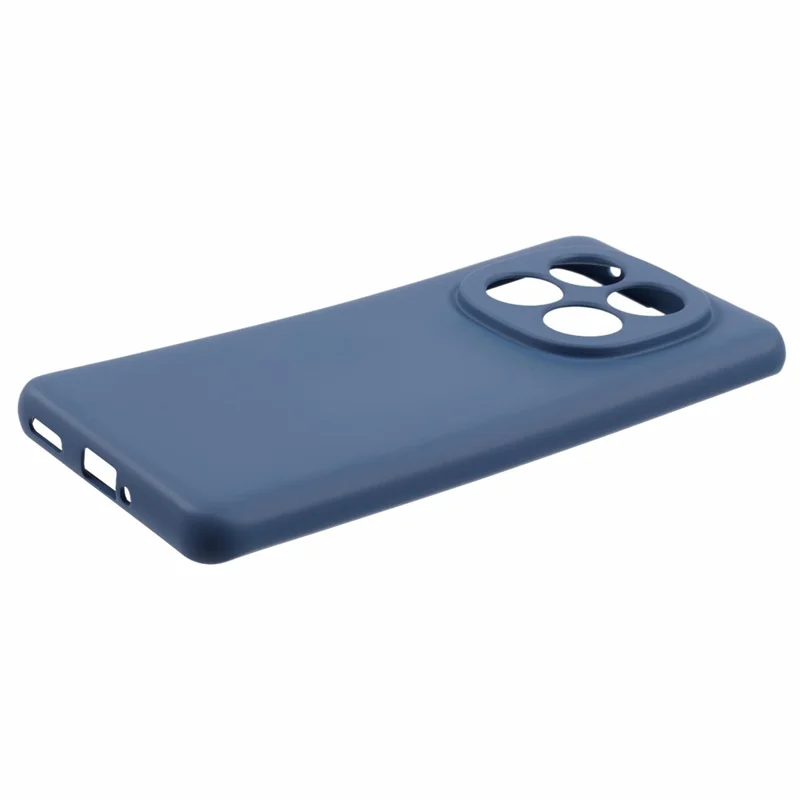 For Xiaomi Redmi Note 14 Pro 5G / Poco X7 5G Case Arc Edge 2.0mm TPU Protective Phone Cover - Blue-Cellmalls