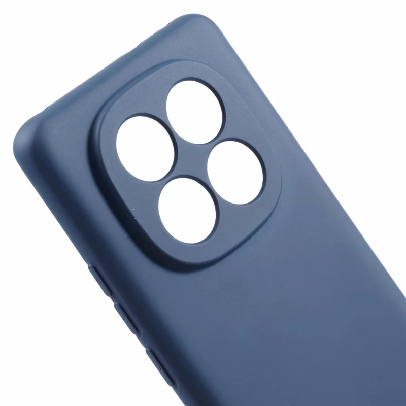 For Xiaomi Redmi Note 14 Pro 5G / Poco X7 5G Case Arc Edge 2.0mm TPU Protective Phone Cover - Blue-Cellmalls