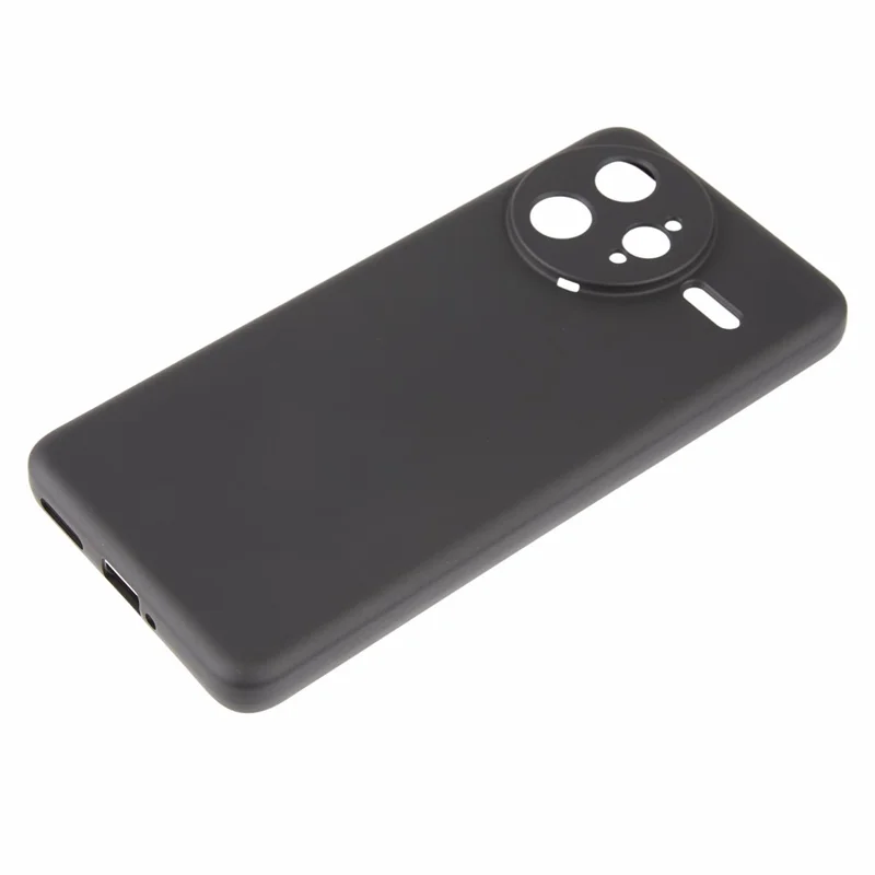 For Xiaomi Redmi K80 Pro 5G / Poco F7 Ultra 5G Case Arc Edge 2.0mm TPU Protective Phone Cover - Black-Cellmalls