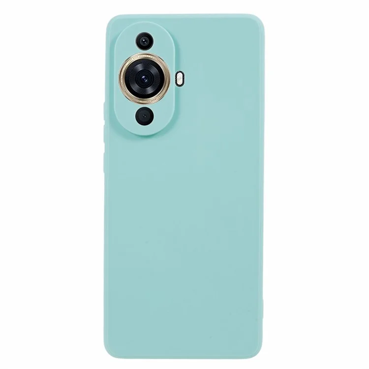 For Huawei nova 11 Pro / nova 11 Ultra Soft TPU Precise Cutout Phone Case Straight Edge Phone Cover - Light Green-Cellmalls