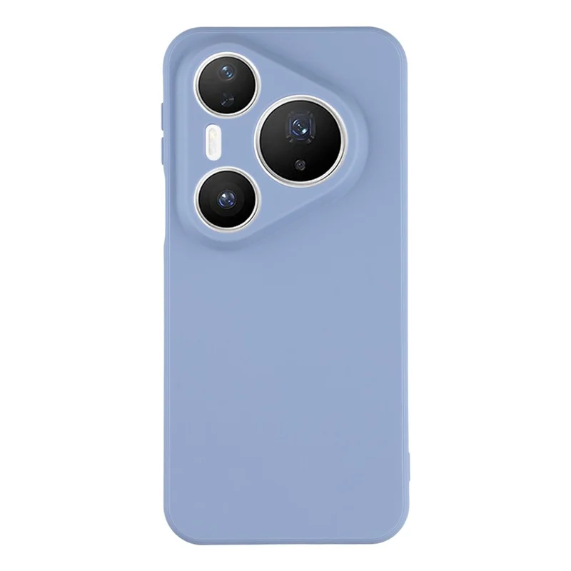 For Huawei Pura 80 Pro / Pura 80 Pro+ Case Precise Cutouts Straight Edge TPU Shockproof Phone Cover - Baby Blue-Cellmalls