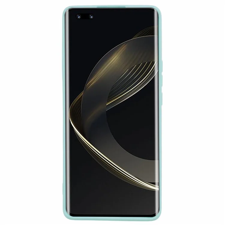 For Huawei nova 11 Pro / nova 11 Ultra Soft TPU Precise Cutout Phone Case Straight Edge Phone Cover - Light Green-Cellmalls
