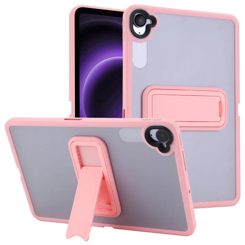 For Xiaomi Redmi K Pad Case with Kickstand TPU + PC Skin-Touch Tablet Cover - Pink-Cellmalls