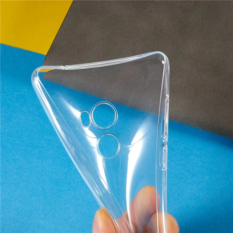 For Xiaomi Mi Mix 2 Soft TPU Clear Cover Slim Anti-Scratch Protective Phone Case-Cellmalls