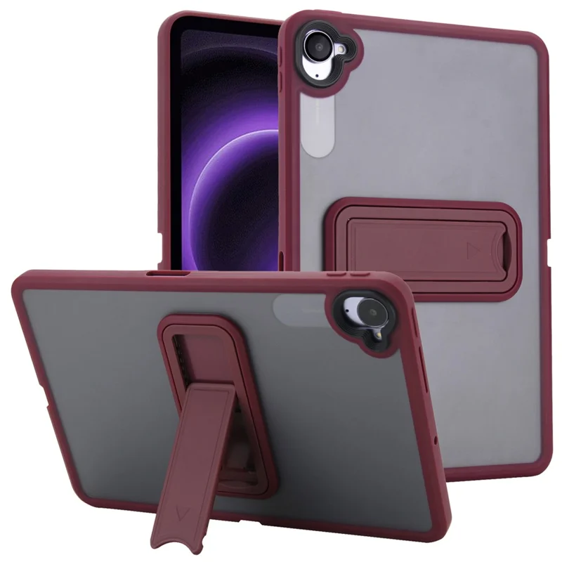 For Xiaomi Redmi K Pad Case with Kickstand TPU + PC Skin-Touch Tablet Cover - Pink-Cellmalls