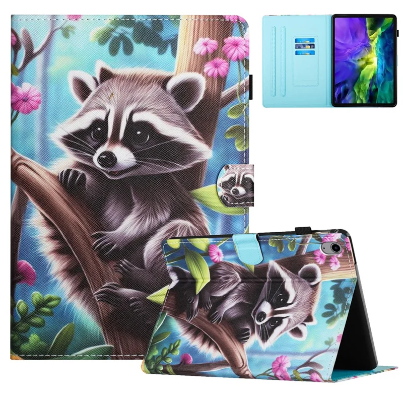 For Xiaomi Redmi Pad 2 Case Pattern Printing Leather Tablet Cover with Card Holder - Bird-Cellmalls