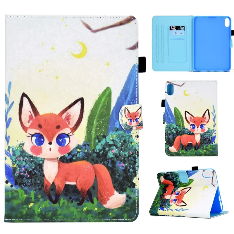 For Xiaomi Redmi Pad 2 Case Pattern Printing Leather Tablet Cover with Card Holder - Bird-Cellmalls