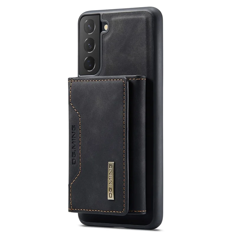 DG.MING M2 Series for Samsung Galaxy S24+ Case Magnetic Wallet Detachable Phone Cover  - Black-Cellmalls