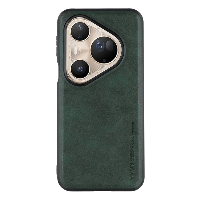 X-LEVEL Bojue-3 Series For Huawei Pura 80 Ultra Case Leather Coated PC+TPU Phone Back Cover - Brown-Cellmalls