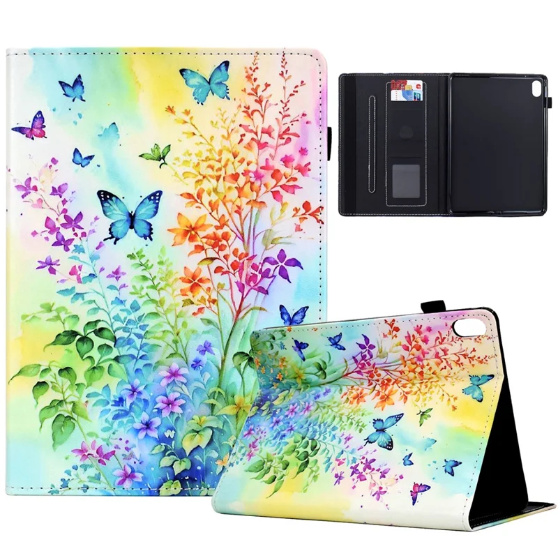 For Xiaomi Redmi Pad 2 Case Pattern Printing Leather Tablet Cover with Card Holder - Bird-Cellmalls