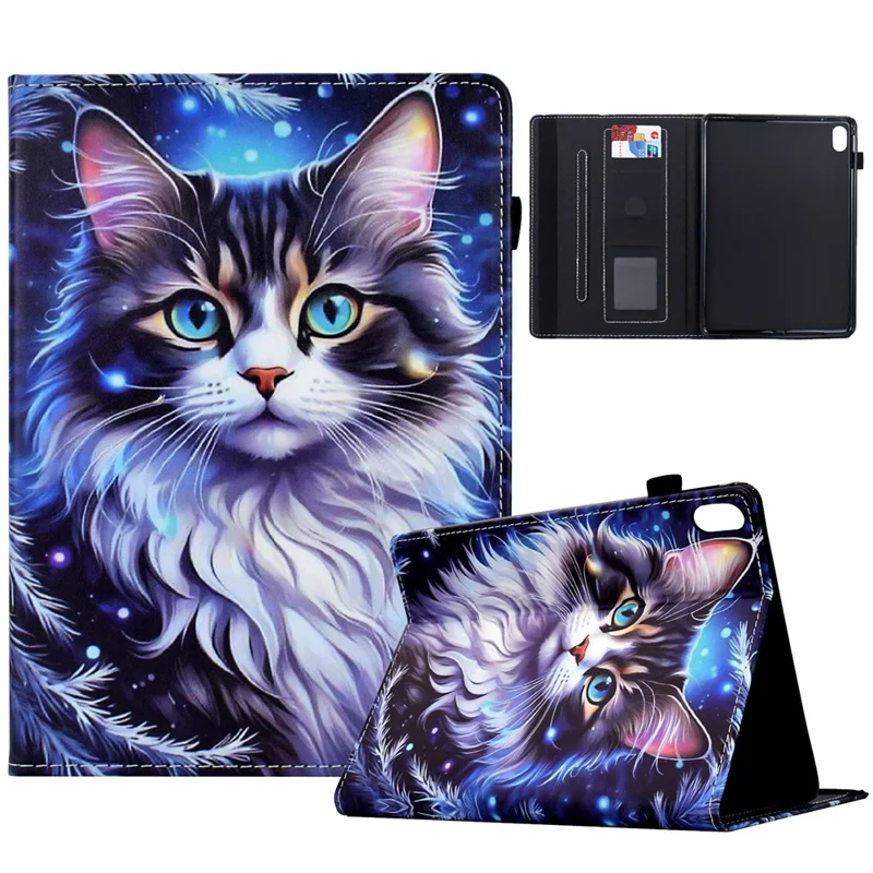 For Xiaomi Redmi Pad 2 Case Pattern Printing Leather Tablet Cover with Card Holder - Bird-Cellmalls