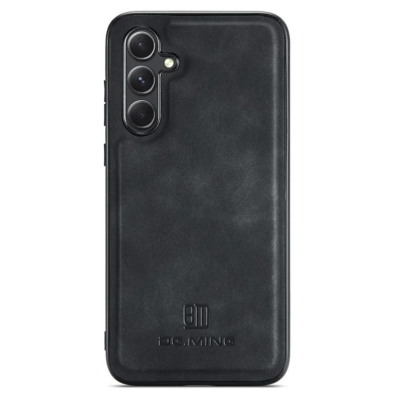 DG.MING M2 Series for Samsung Galaxy S25+ Case PU+PC+TPU Phone Cover Detachable Wallet - Black-Cellmalls
