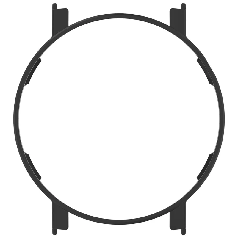 For Nothing CMF Watch 3 Pro Half Coverage Hollow-Out Protective Frame PC Watch Case - Black-Cellmalls