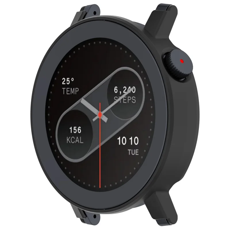 For Nothing CMF Watch 3 Pro Half Coverage Hollow-Out Protective Frame PC Watch Case - Black-Cellmalls