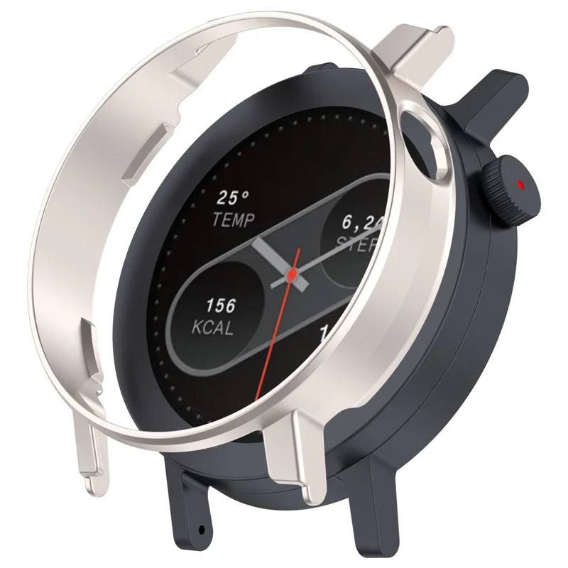 For Nothing CMF Watch 3 Pro Half Coverage Hollow-Out Protective Frame PC Watch Case - Black-Cellmalls