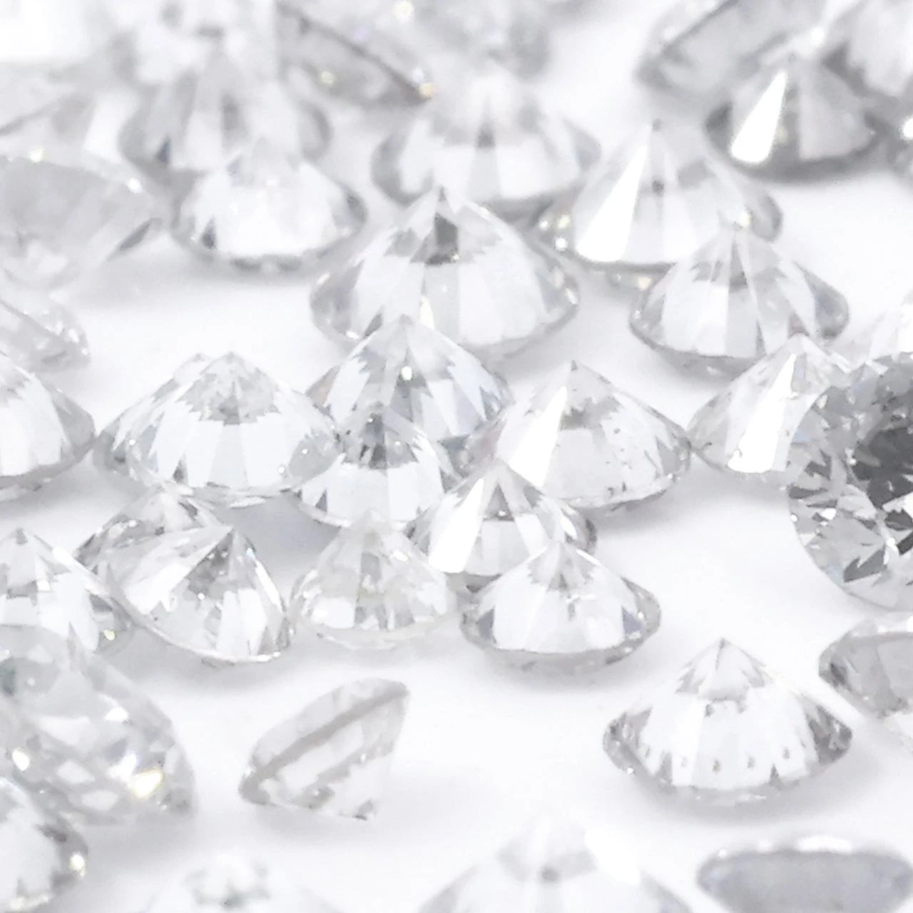 Natural Melee Diamonds, 0.01ct - 0.05ct Range Light Gray Melee Diamond