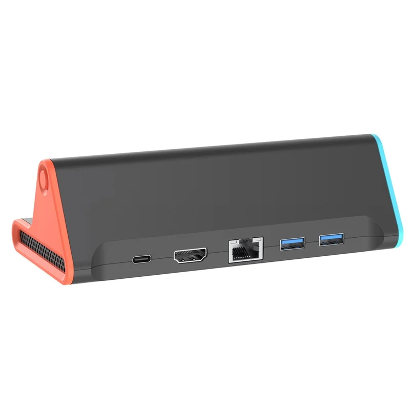 HONSON HS-SW2026 For Nintendo Switch 2 Mini 4K 60Hz HD Video Converter Dock with Ethernet PD USB3.0 Port-Cellmalls