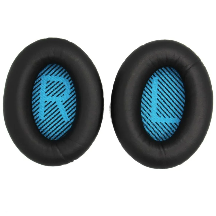 JZF-63 1 Pair for Bose QuietComfort 35 / QuietComfort 25 / QuietComfort Headphone Replacement Earpads Ear Cushion - Black-Cellmalls