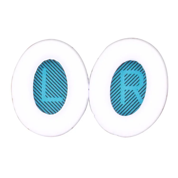 JZF-63 1 Pair for Bose QuietComfort 35/QuietComfort 25/QuietComfort Headphone Replacement Earpads Ear Cushion - White-Cellmalls