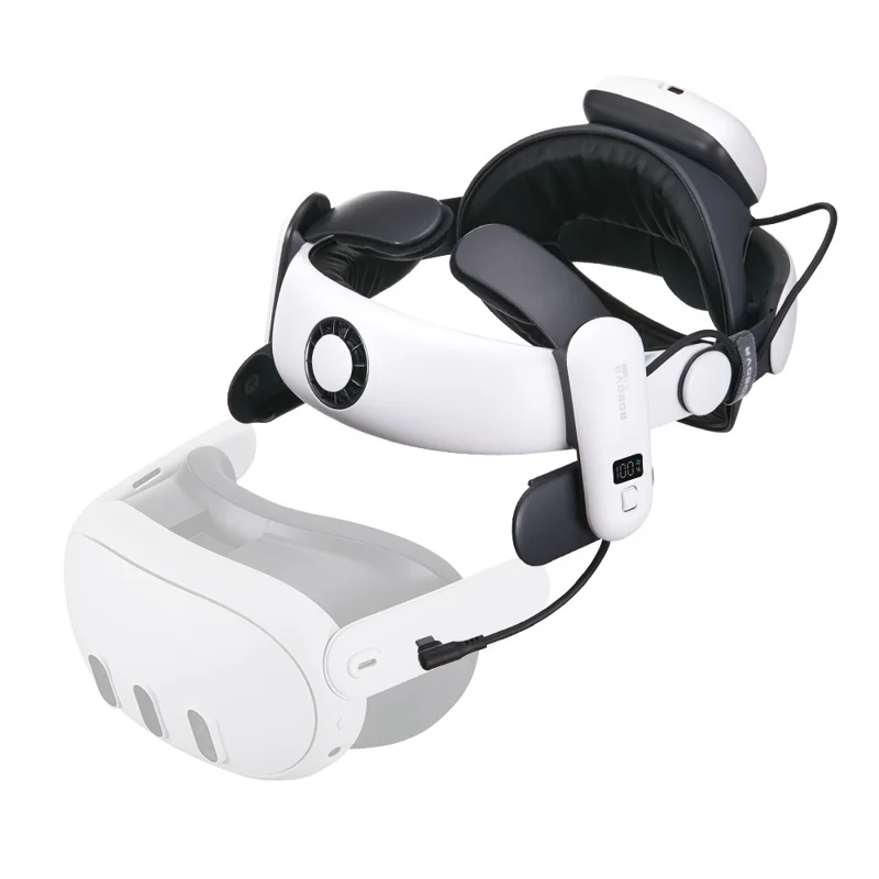 BOBOVR S3 Pro For Meta Quest 3S / 3 Battery Head Strap with 10000mAh Replaceable Battery Pack-Cellmalls