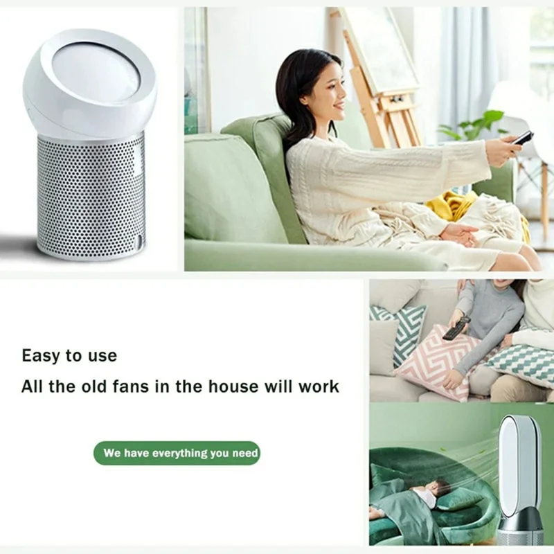 For Dyson TP05 / PH01 Cool Fan Remote Control Replacement - Silver-Cellmalls