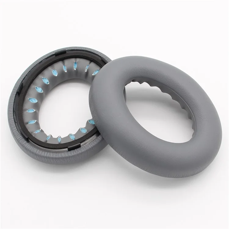 For Bose 700/NC700 Bluetooth-compatible Headphone 1 Pair Replacement Protein Leather Earpads Ear Cushions - Grey-Cellmalls