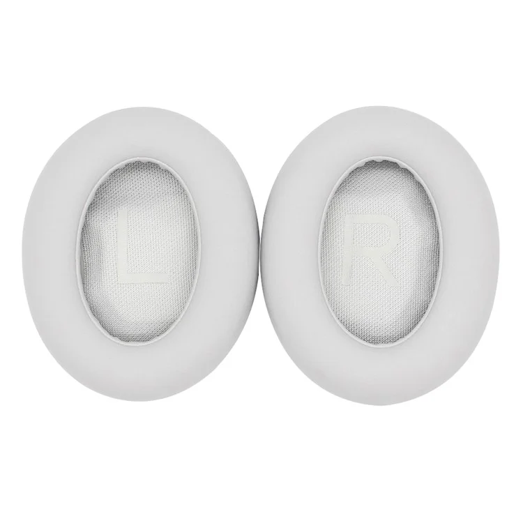 For Bose 700/NC700 Bluetooth-compatible Headphone 1 Pair Replacement Protein Leather Earpads Ear Cushions - White-Cellmalls