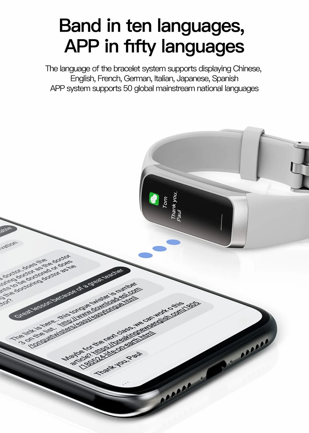 C60 1.1 inch Waterproof Smart Watch Body Temperature Health Monitor Fitness Tracker Sports Wristband - Grey-Cellmalls