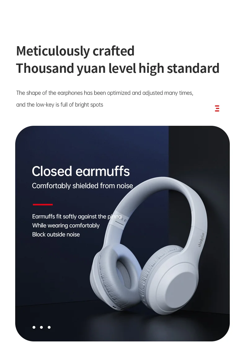 LENOVO Thinkplus TH10 TWS Stereo Headphone Bluetooth-compatible Earphones Over Ear Music Headset - Black-Cellmalls