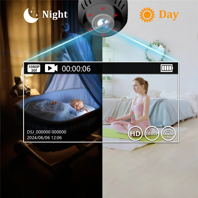 L30 Intelligent WiFi Camera Home Security Real Time Playback Panoramic View Phone Monitoring Camera-Cellmalls