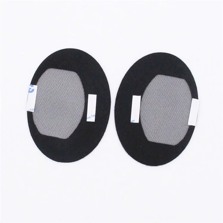 JZF-236 For Bose QC25/QC15/QC35 Ear Pads Foam Protein Leather Ear Cushions 1Pair Replacement Headset Ear Cups - Black-Cellmalls