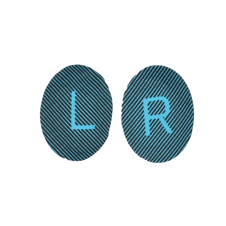 JZF-236 For Bose QC25/QC15/QC35 Ear Pads Foam Protein Leather Ear Cushions 1Pair Replacement Headset Ear Cups - Blue-Cellmalls