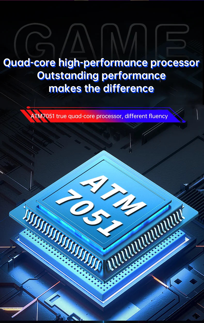 X80 7.0 inch HD Screen Handheld Game Console 20000 Games Video Game Console - Fluorescent Yellow-Cellmalls