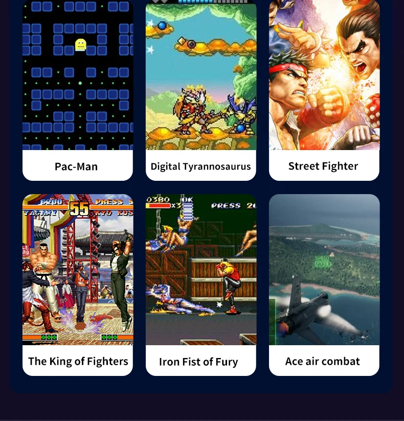 X80 7.0 inch HD Screen Handheld Game Console 20000 Games Video Game Console - Fluorescent Yellow-Cellmalls