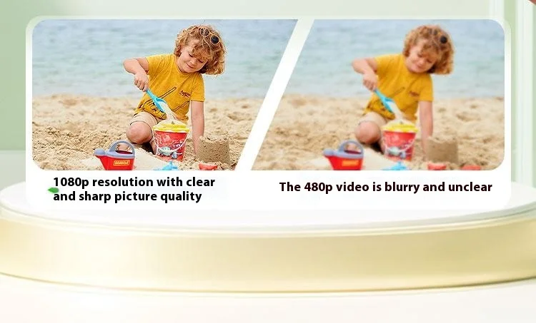 Z900 2.4 Inch Instant Print Camera Kids HD Video Recorder Support Monochrome Printing - Blue-Cellmalls