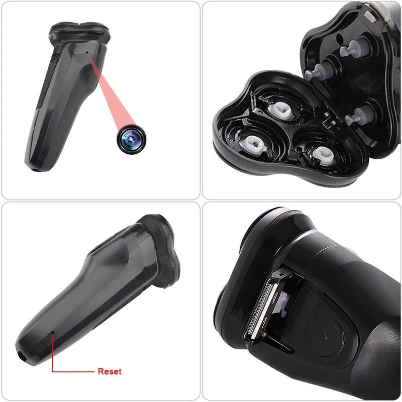 Shaver Design 1080P HD Mini WiFi Camera Video Recorder DVR Electric Razor Home Security Wireless IP Camera-Cellmalls