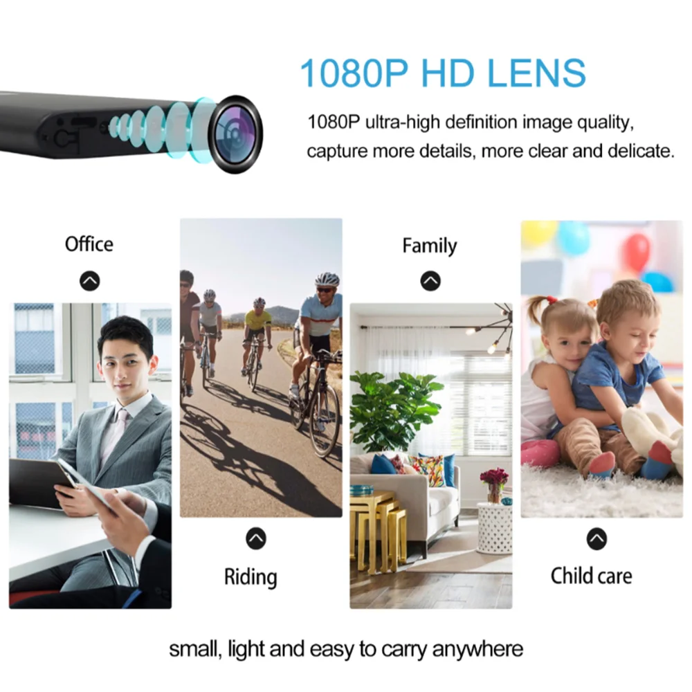 10000mAh Power Bank Motion Detection 1080P HD 2.4G WiFi Home Security Camera-Cellmalls