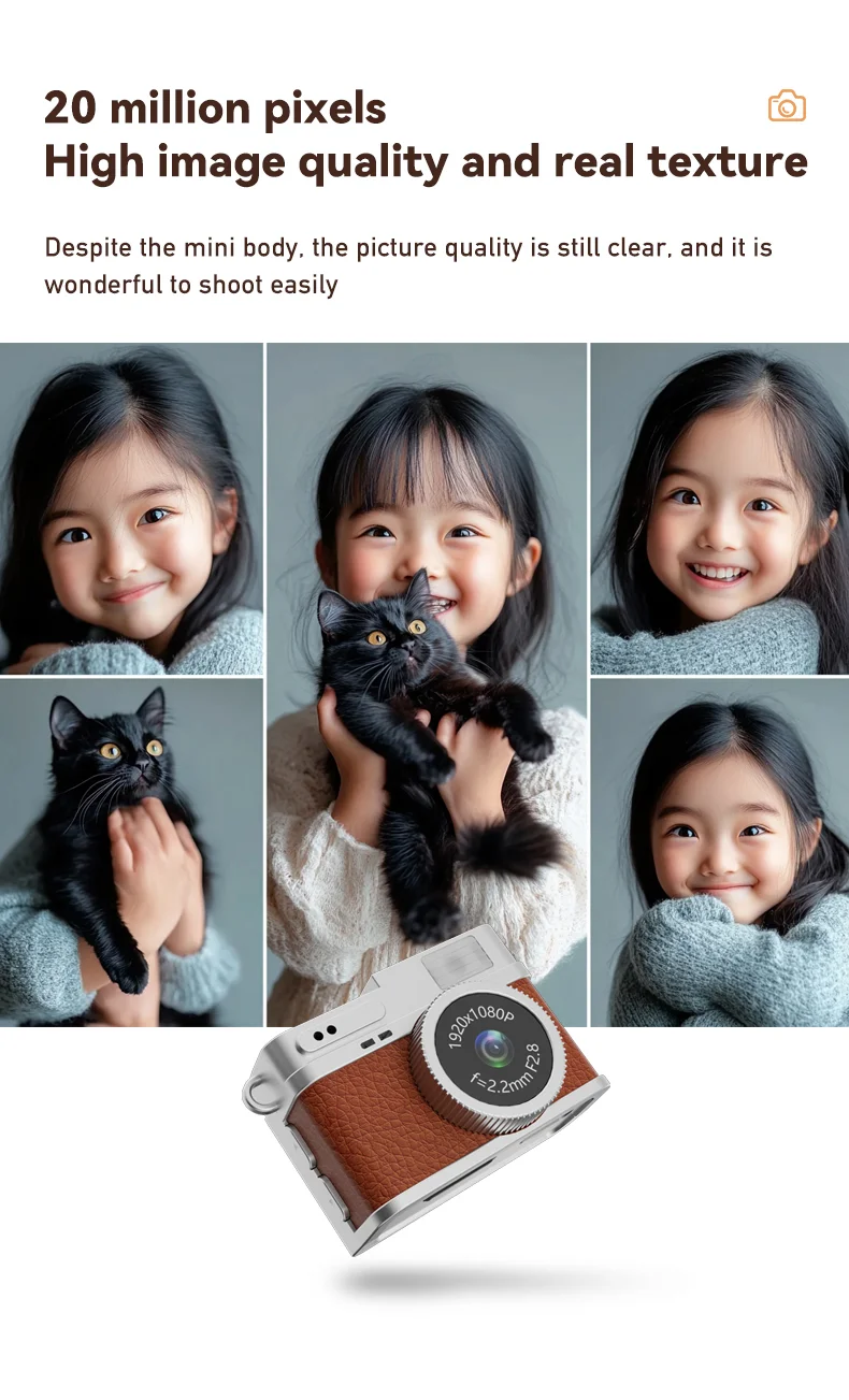 S150 Wearable Mini Camera 1080P HD Video 0.96 Inch IPS Display Necklace Pendant Retro Camera - Green-Cellmalls