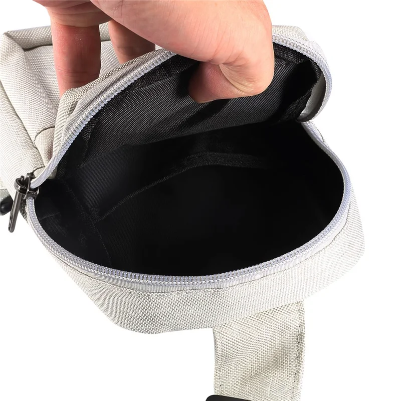 6.5'' / 6.9'' / 7.2'' Chest Shoulder Bag Phone Bag Water Resistant Nylon Casual Shoulder Backpack Sling Travel Bag - Beige-Cellmalls