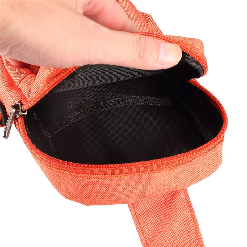 6.5'' / 6.9'' / 7.2'' Chest Shoulder Bag Phone Bag Water Resistant Nylon Casual Shoulder Backpack Sling Travel Bag - Orange-Cellmalls