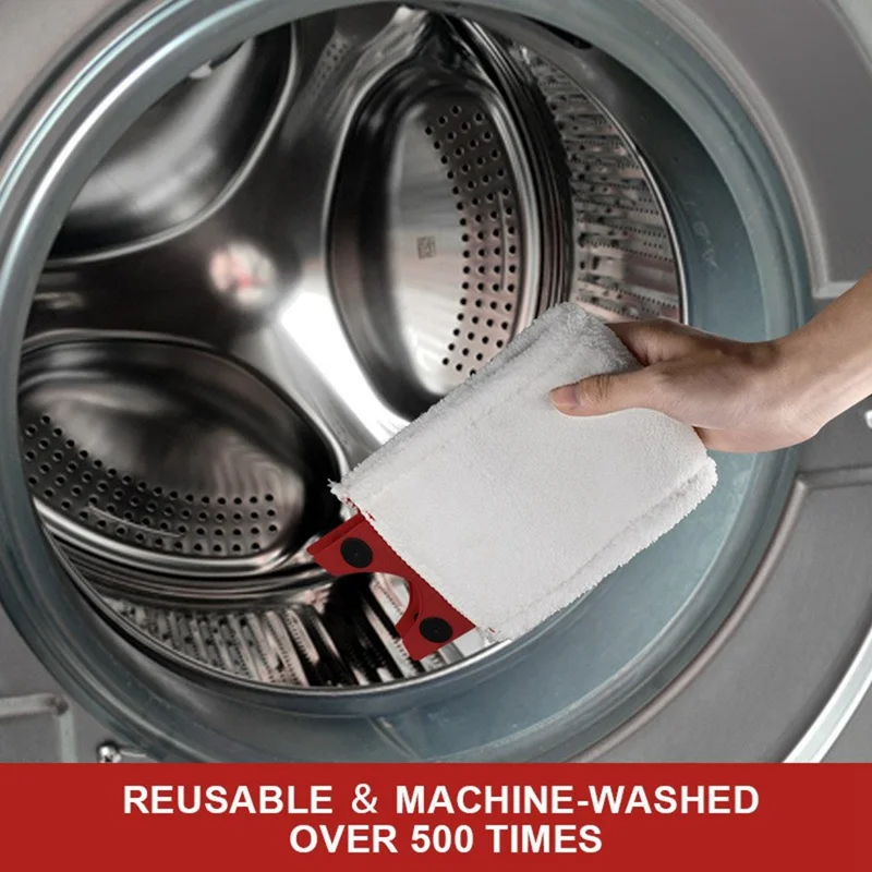 For Vileda Ultramax Microfiber Mop Cloth Reusable Floor Mop Pad Replacement Part-Cellmalls