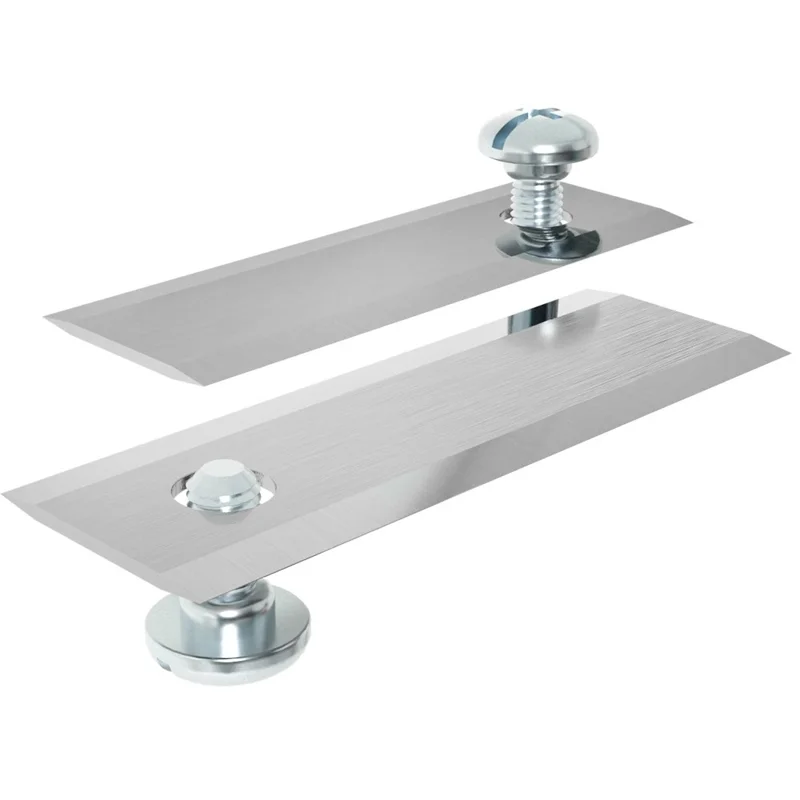 30Pcs Blades for Stiga Lawn Mower Single Hole Stainless Steel Grass Cutter Replacement Parts , 44.5 x 16mm-Cellmalls