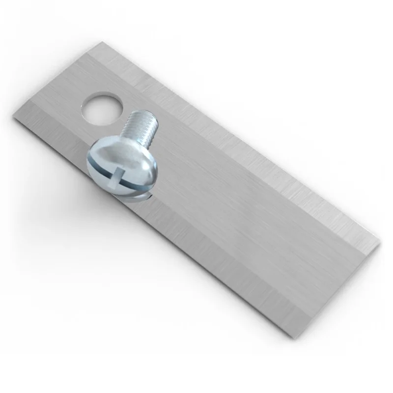 30Pcs Blades for Stiga Lawn Mower Single Hole Stainless Steel Grass Cutter Replacement Parts , 44.5 x 16mm-Cellmalls