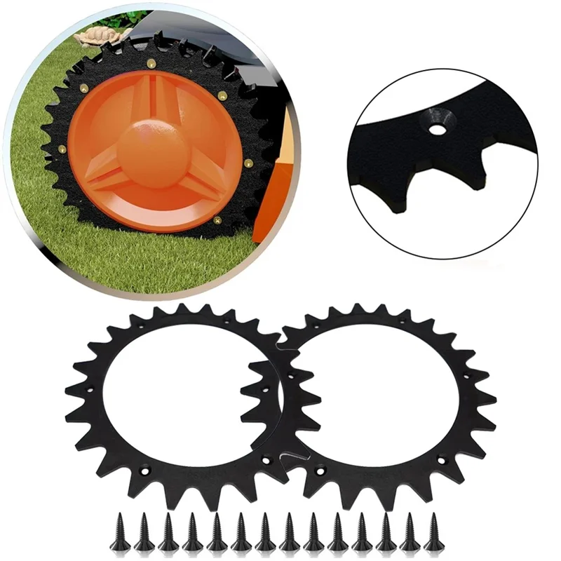 RSWL-01 For Worx Landroid S / M Series Lawn Mower 2 Spikes + 14 Self-Tapping Screws-Cellmalls
