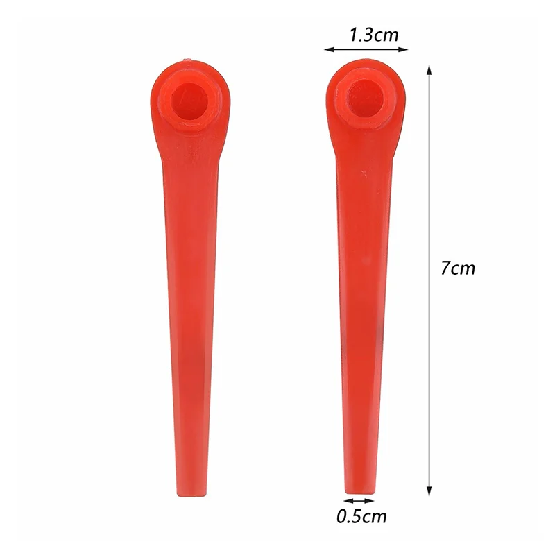 100Pcs for Gardena 9823 9825 9820 9821 9828 9829 8840 8841 2417 Lawn Mower Blade Replacement-Cellmalls