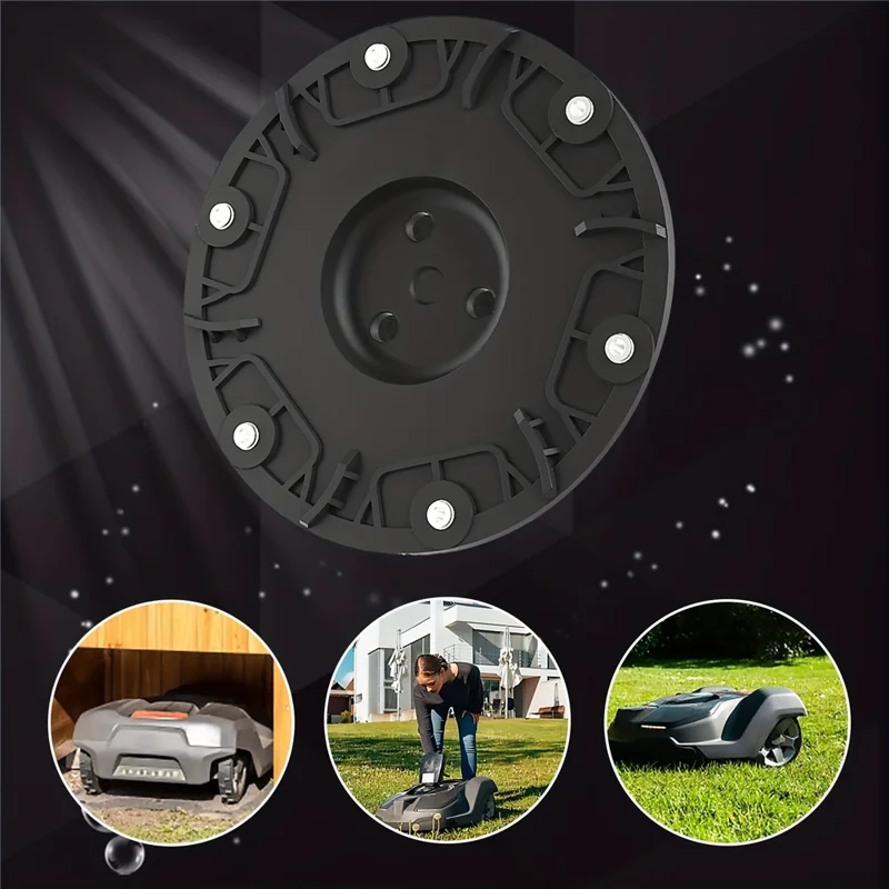 RSD-01 For Worx / Landxcape / Kress / Einhell Lawn Mower Round Connector ABS Cutterhead Turntable-Cellmalls